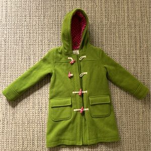 Mini Biden Girls Size 7-8 Yr Wool Toggle Winter Coat